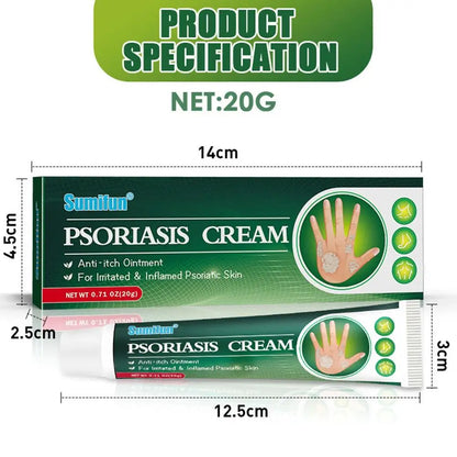 🌿 SuniFun Herbal Psoriasis & Eczema Relief Cream✨