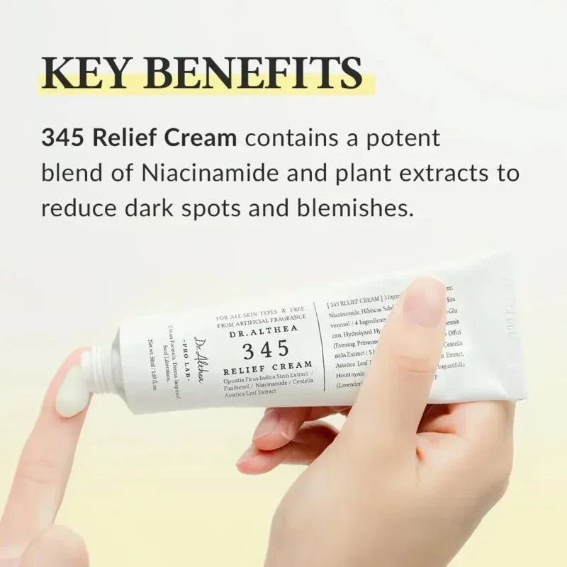 🧴 Dr. Althea 345 Repair Cream with Niacinamide & Panthenol – 50ml