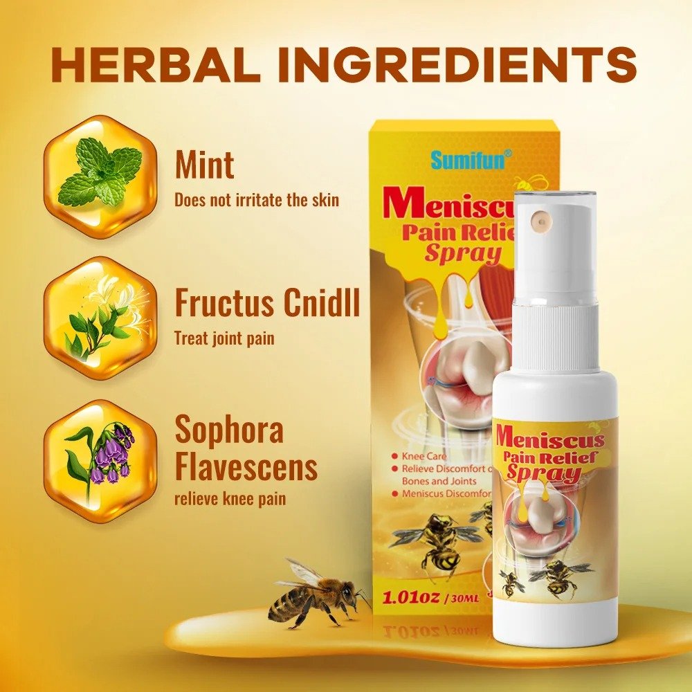 🐝 Sumifun Bee Knee Spray – Instant Pain Relief for Joints & Muscles! 🦵✨