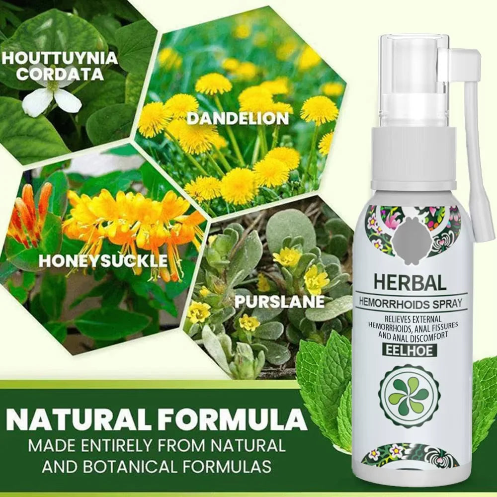 🌿✨ Natural Herbal Hemorrhoids Spray ✨🌿