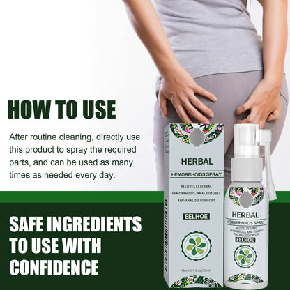 🌿✨ Natural Herbal Hemorrhoids Spray ✨🌿