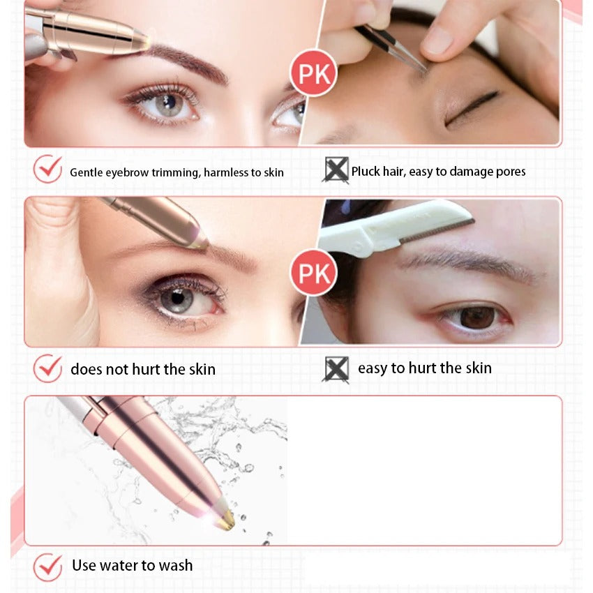 ✨💖 Smart Electric Eyebrow Trimmer Pen 💖✨
