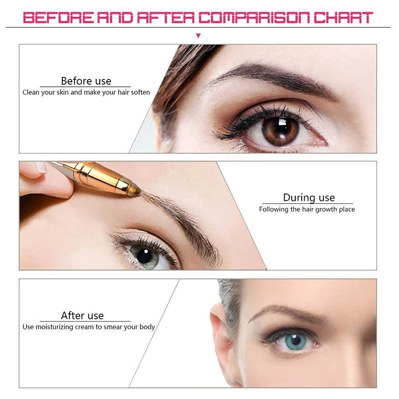 ✨💖 Smart Electric Eyebrow Trimmer Pen 💖✨