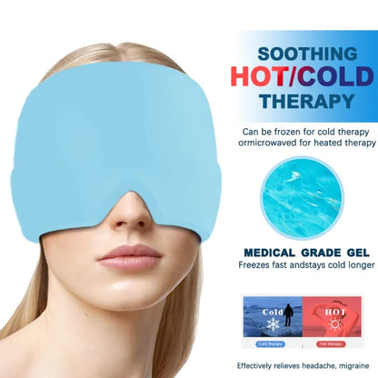 Migraine Relief Therapy Ice Cap For Relieve Pain