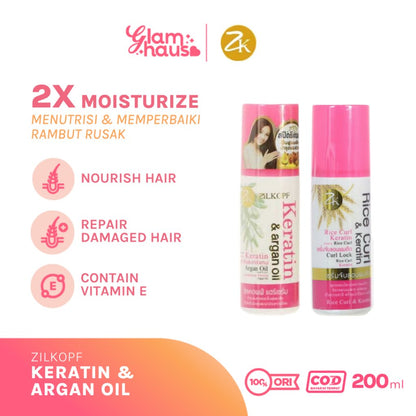 ZK AILKOPF KERATIN & ARGAN OIL