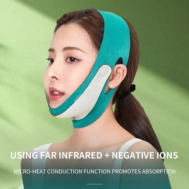 Face Bandage Adjustable V-Lift Up Belt
