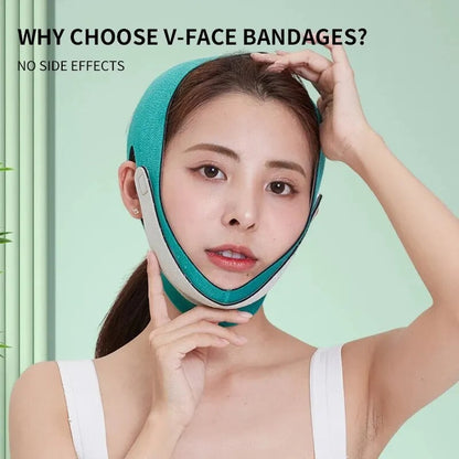 Face Bandage Adjustable V-Lift Up Belt