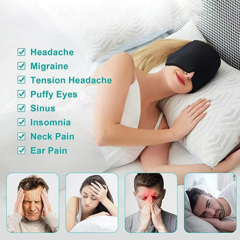Migraine Relief Therapy Ice Cap For Relieve Pain