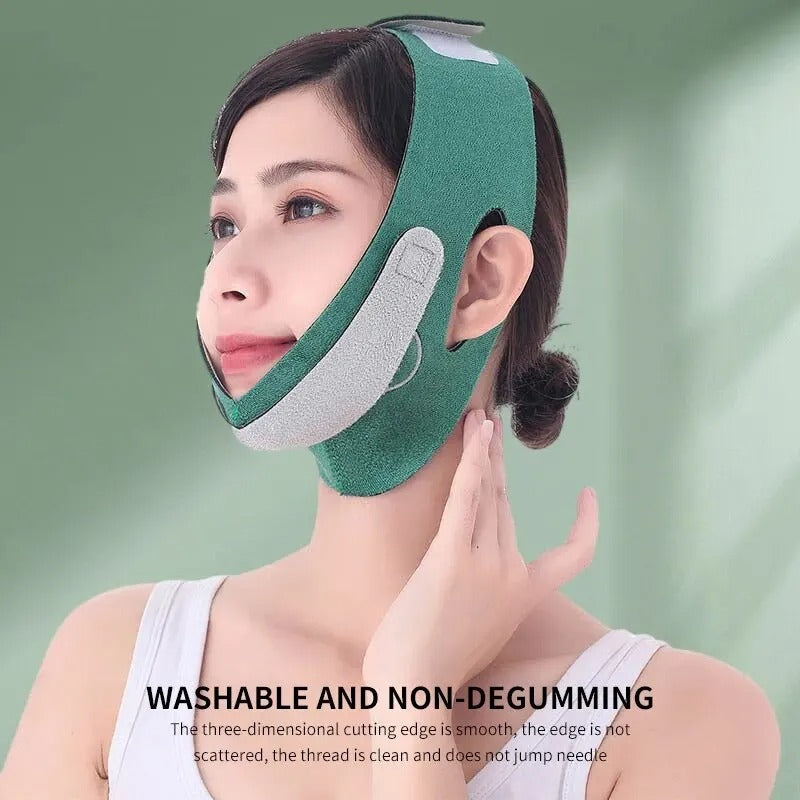 Face Bandage Adjustable V-Lift Up Belt