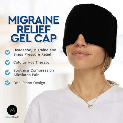 Migraine Relief Therapy Ice Cap For Relieve Pain