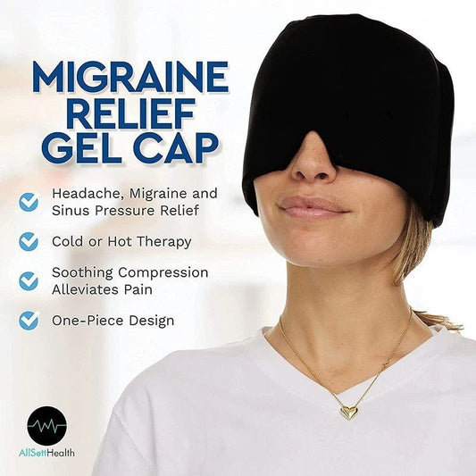 Migraine Relief Therapy Ice Cap For Relieve Pain