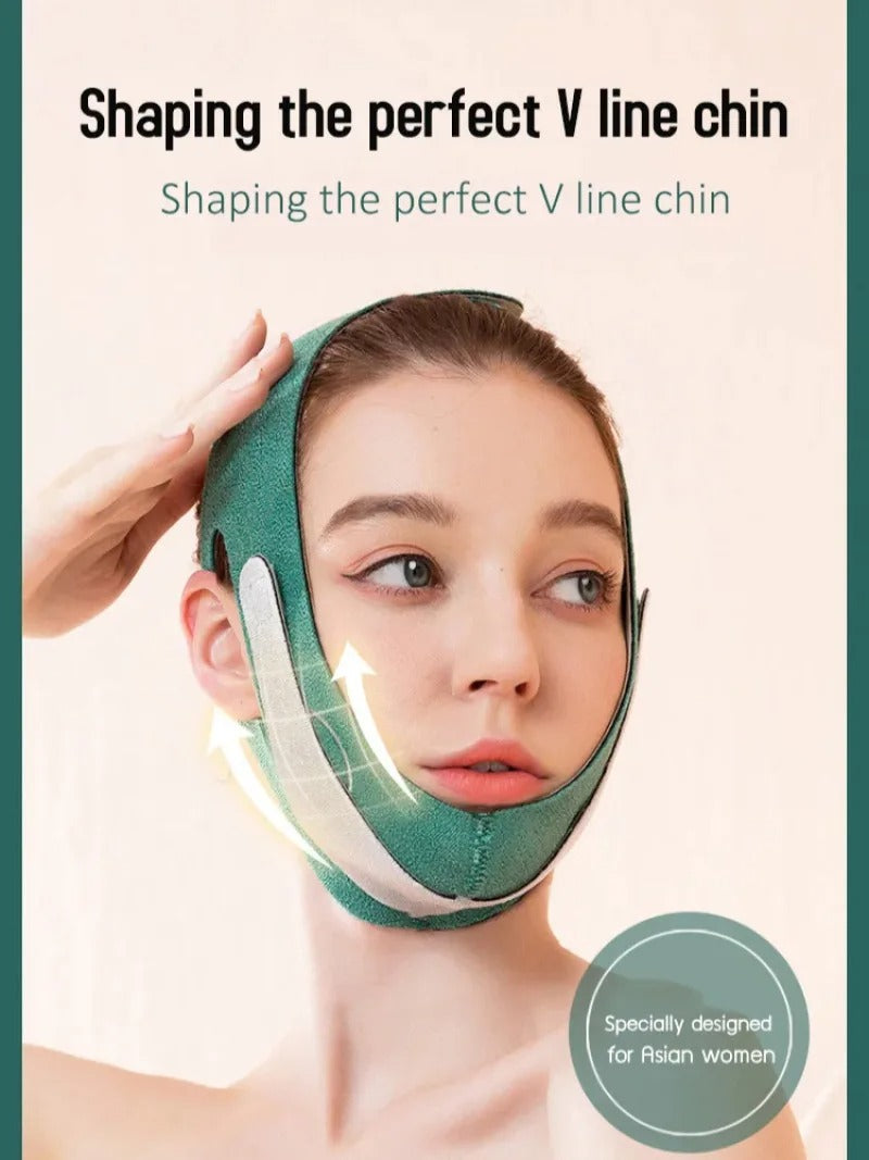 Face Bandage Adjustable V-Lift Up Belt