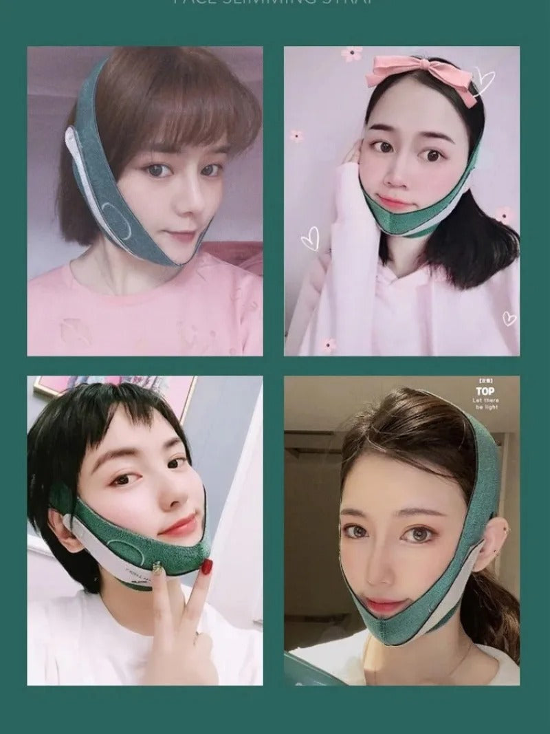 Face Bandage Adjustable V-Lift Up Belt