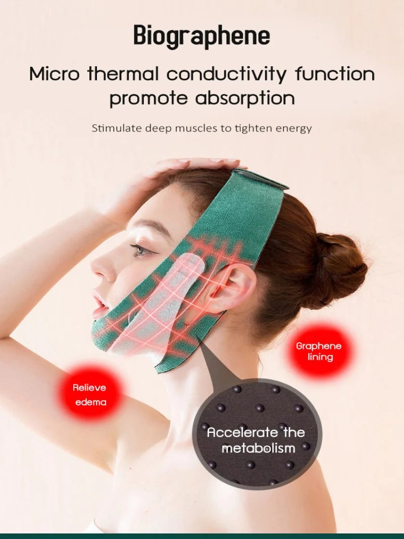 Face Bandage Adjustable V-Lift Up Belt