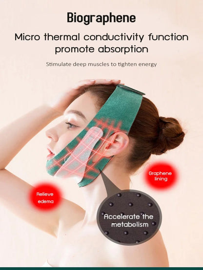 Face Bandage Adjustable V-Lift Up Belt
